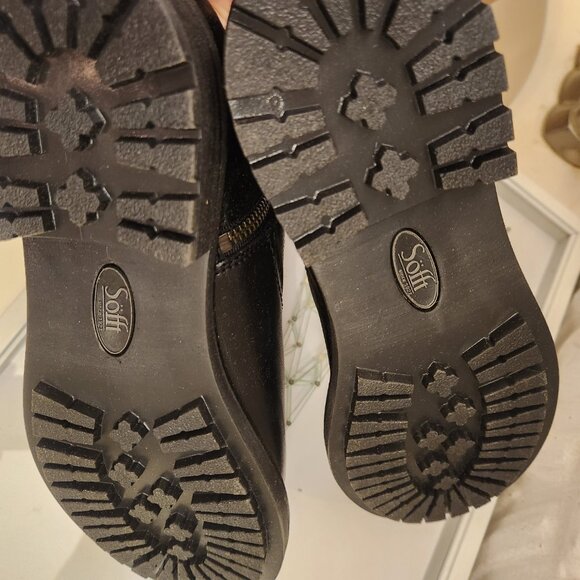 NEW SOFFT women's "Lalana" boots in black. Leather. NIB. Size 9 - Picture 8 of 11